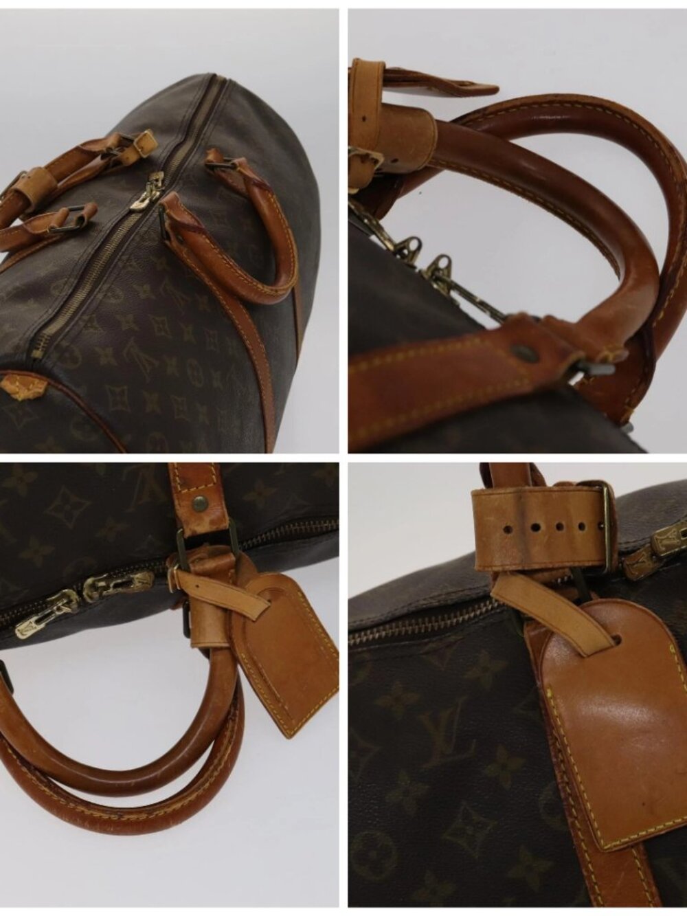 LOUIS VUITTON Monogram Keepall 50 Boston Bag M41426 LV Auth mr939 - Picture 16 of 16